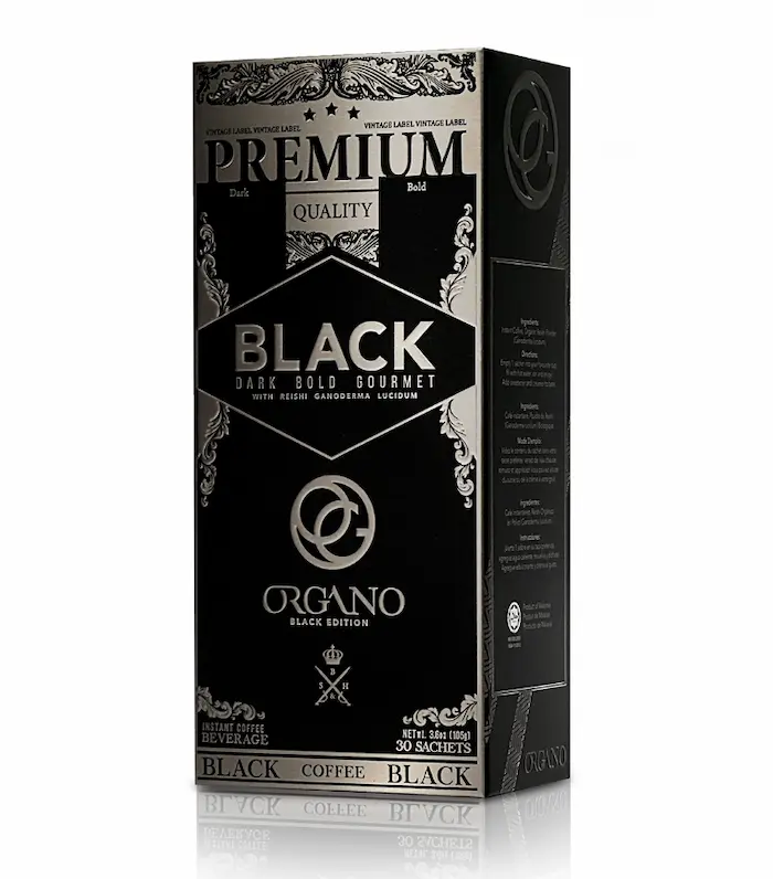 Organo Sugar-Free Black Coffee with Ganoderma