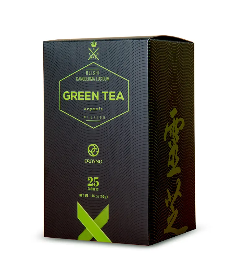 Organo Green Tea with Ganoderma