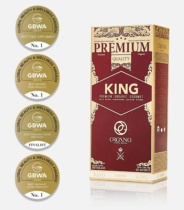 Organo King of Coffee with Ganoderma