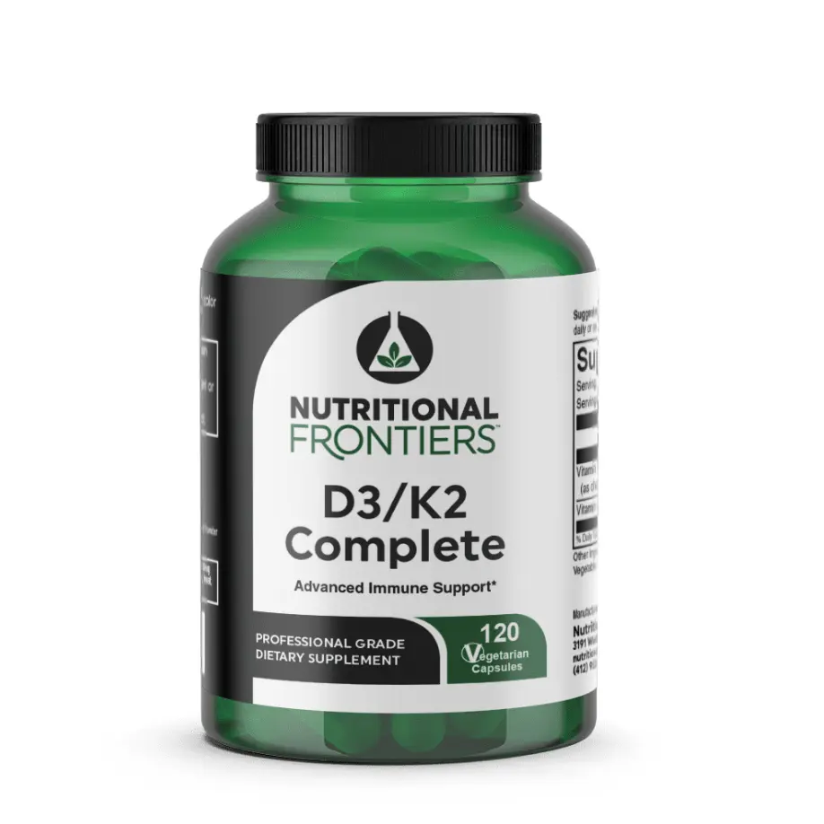 D3 10,000 with K2 by Nutritional Frontiers